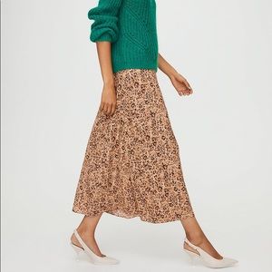 NWOT Wilfred Midi Skirt